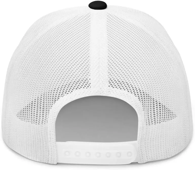 Retro Boston Trucker Hat Mesh BOS Cross Trucker Cap