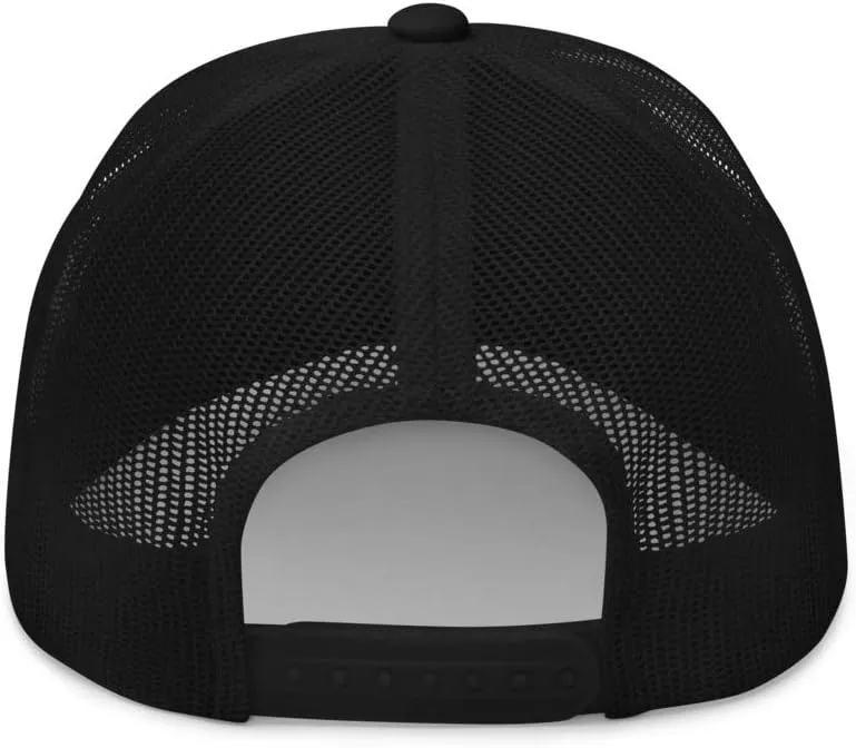 Retro Boston Trucker Hat Mesh BOS Cross Trucker Cap