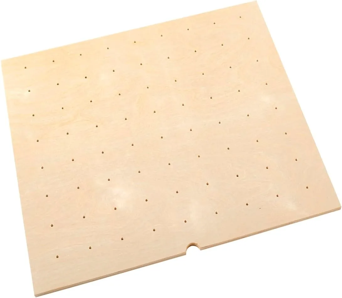 Rev-A-Shelf Wood Trim to Fit Drawer Peg Board Insert Only, Light Brown