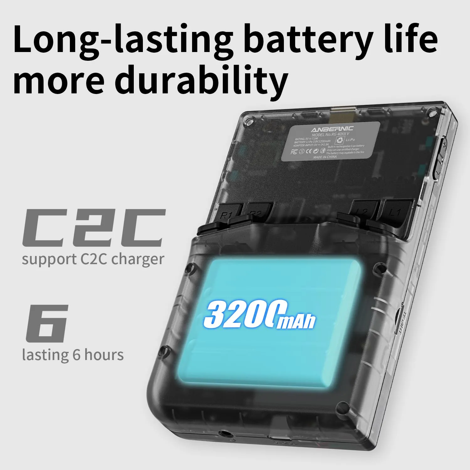 RG40XX V Handheld Game Console RG 40XXV 4.0'' IPS Screen with 64G TF Card Pre-Installed 5223 Games Supports 5G WiFi 4.2 Bluetooth Online Fighting,Streaming and HDMI Retro Emulator RG40XX