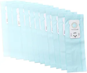 Riccar Type B 8000 and 8900 Series Upright Vacuum Bags 12 Pack C15-12