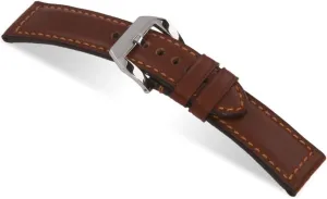 RIOS1931 Milano - Genuine Waterproof Leather Watch Band with Attached Pre-v Buckle for Panerai Watches 115x75