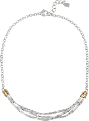 Robert Lee Morris Soho Multi Row Wrapped Necklace