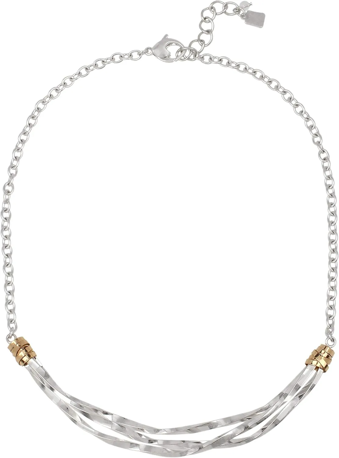 Robert Lee Morris Soho Multi Row Wrapped Necklace
