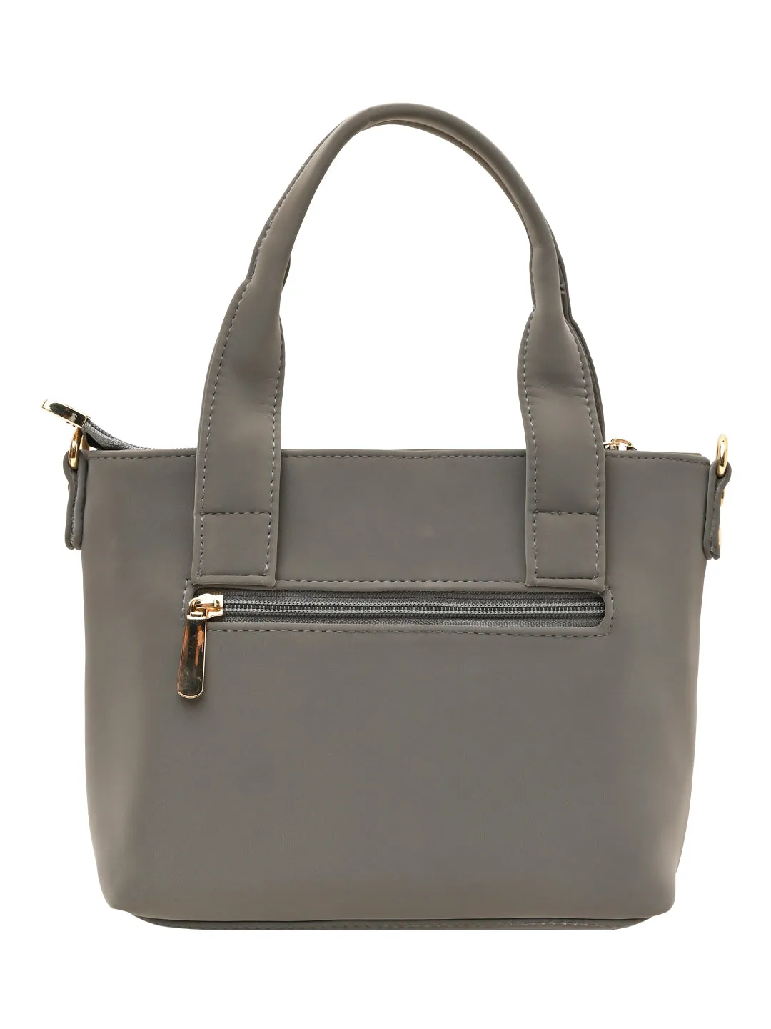 Rocia By Regal Grey Women Solid Small Handbag