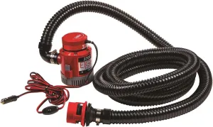 Ronix Eight.3 Submersible Pump 3700GPH 12V DC 20AMP Fuse