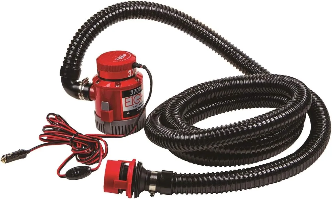 Ronix Eight.3 Submersible Pump 3700GPH 12V DC 20AMP Fuse
