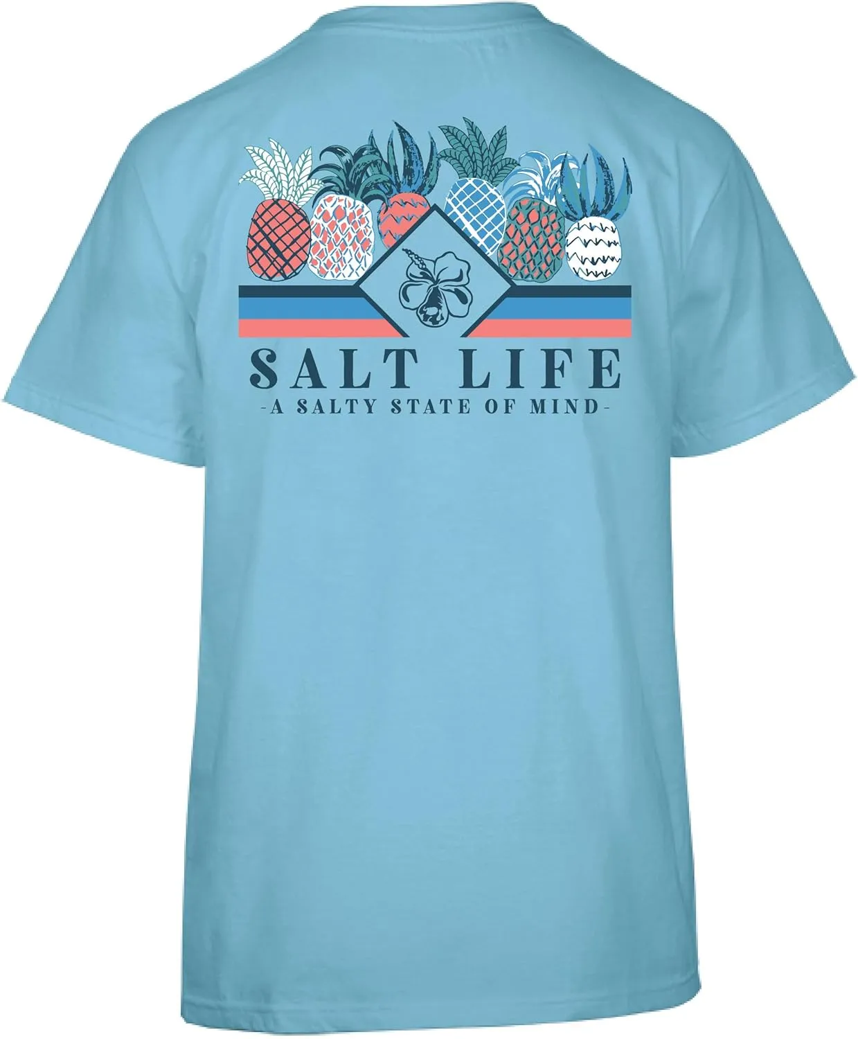 Salt Life Women's Pineapple Spike Short Sleeve Unisex Tee