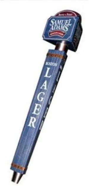 Samuel Adams Boston Lager Beer Tap Handle by Boston Beer Company