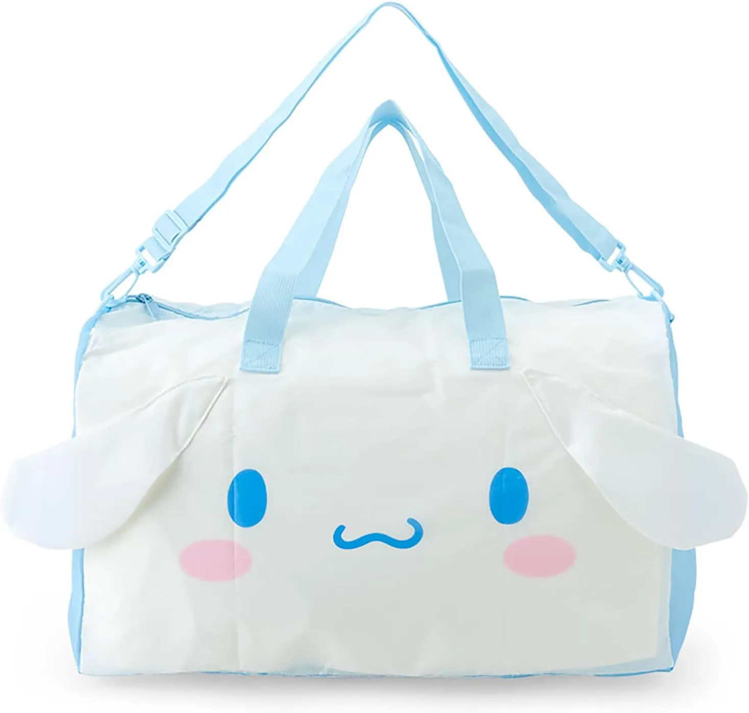 Sanrio 183831 Face Shaped Boston Bag Cinnamoroll Travel Travel Bag