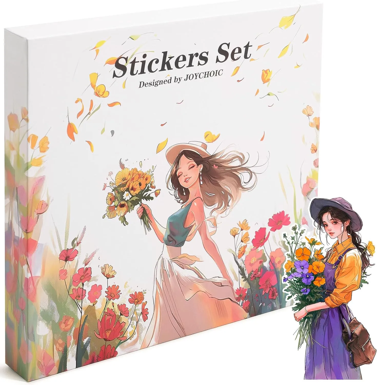 Scrapbook Stickers Set, 240Pcs People Sticker for Journaling and Scrapbooking, Junk Journal Supplies, Washi Materials, Women Girls Ladies Planner DIY Arts Craft