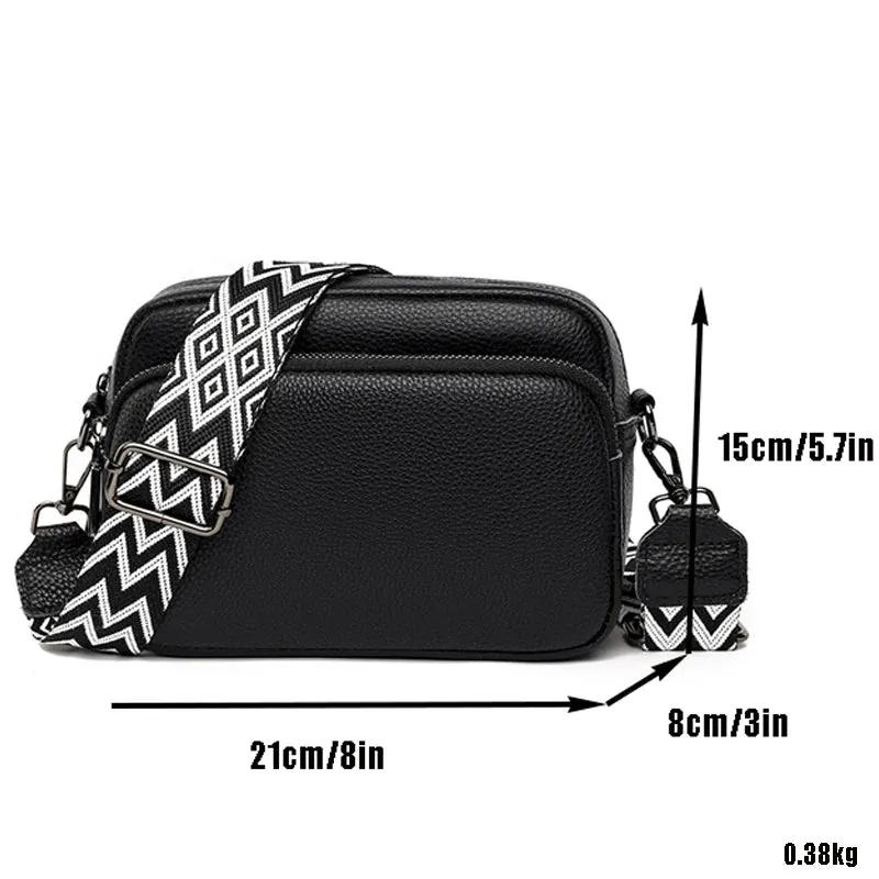 Selena Genuine Leather Crossbody Bag