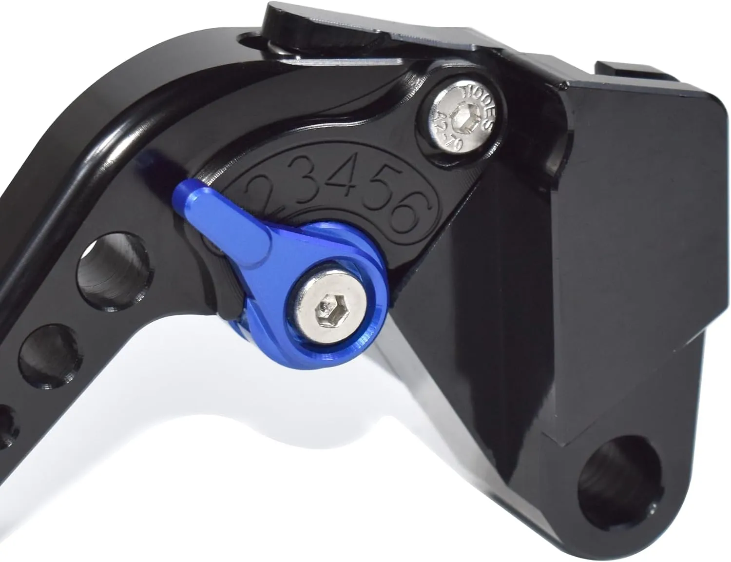 Short Brake Clutch Lever Set Compatible with CFMOTO Ibex 450 Ibex 800/ E/T/S, CNC Aluminum Alloy Made (Black)