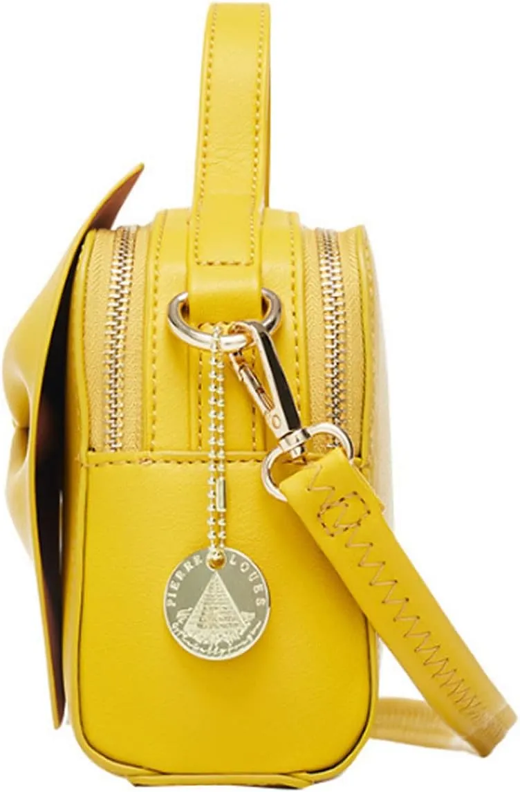 Shoulder Bag for Women PU Leather Purse Girls Bowknot Handbag Fashion Top-Handle Satchel Ladies Crossbody