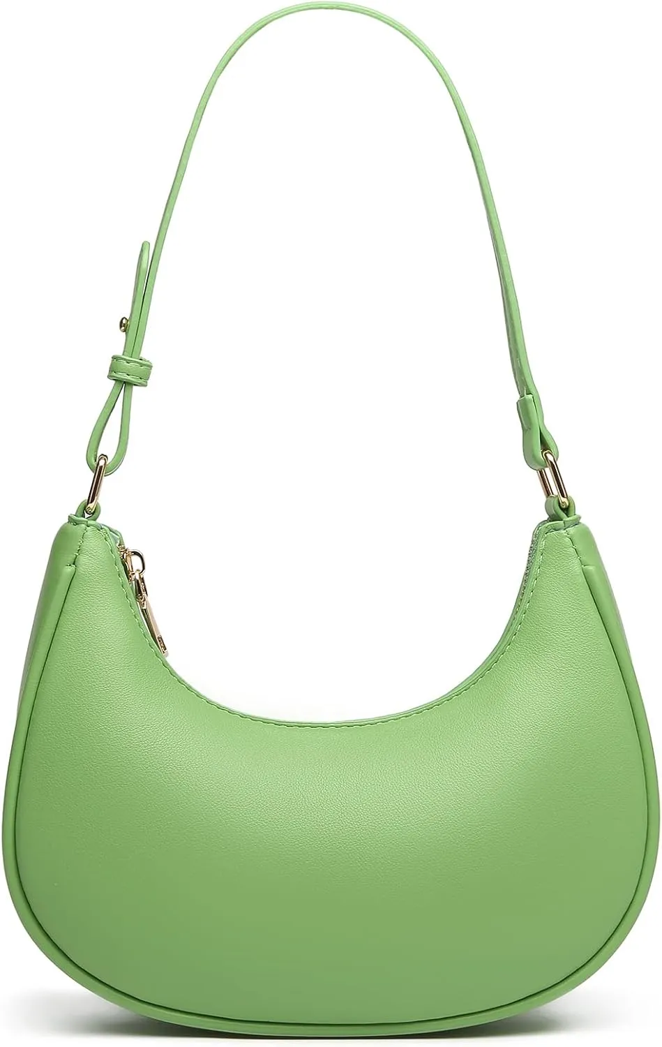 Shoulder Bags for Women, Cute Hobo Tote Handbag Mini Clutch Purse with Zipper Closure