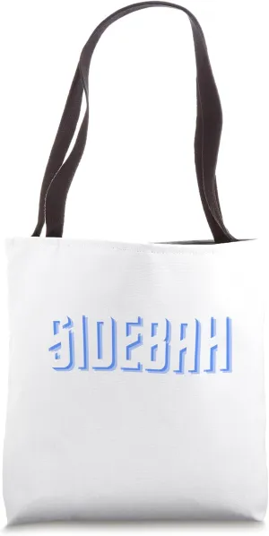 Sidebar aka SIDEBAH Tote Bag