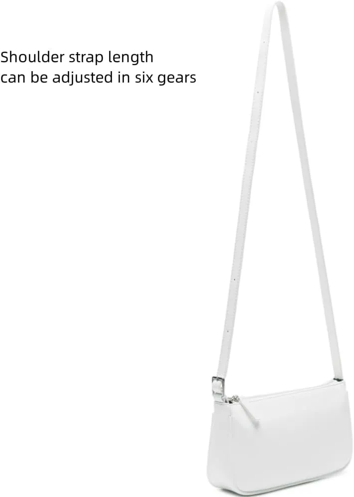 Small Purse for Women, Adjustable Shoulder Bags Crocodile Pattern Clutch Purse with Zipper Closure Retro