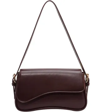 Small Shoulder Bags,Trendy Crossbody Purses for Women Waterproof Leather Handbags Clutch Tote Designer Bags black purse