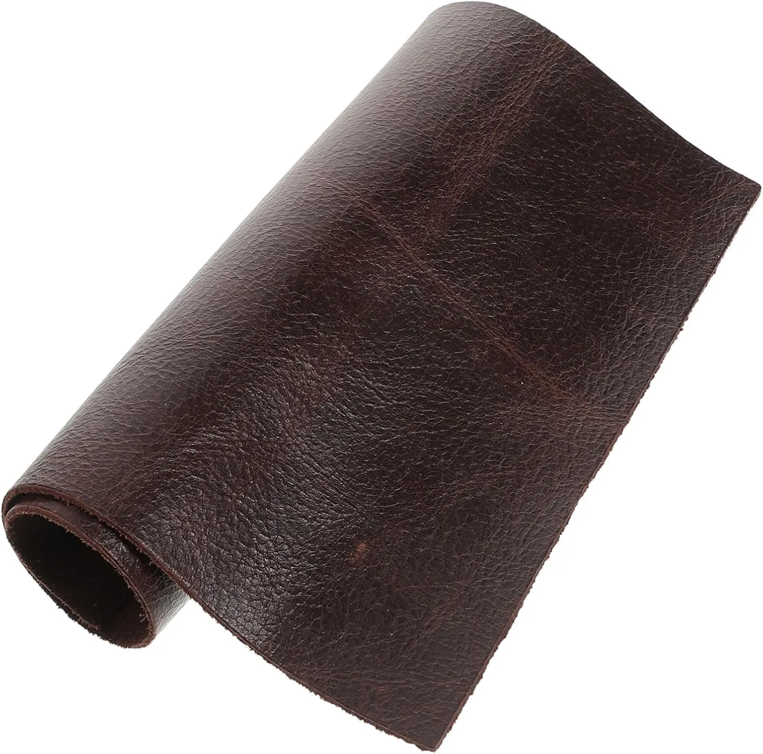 SMASOLO DIY Purse Wallet Making Kit Thick Genuine Cowhide Leather Sheets Sewing Accessories for