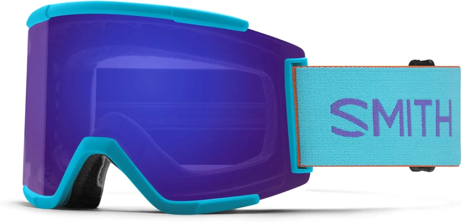 SMITH Squad XL Goggles with ChromaPop Lens – Performance Snowsports Goggles with Replaceable Lens for Skiing & Snowboarding