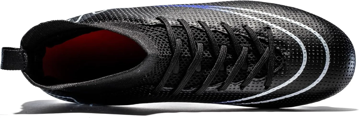 Soccer Cleats for Kids Turf Soccer Shoes Indoor Boys Girls Football Shoes Youth TF AG Artificial Ground Trainning Athletic Sneakers Outdoor