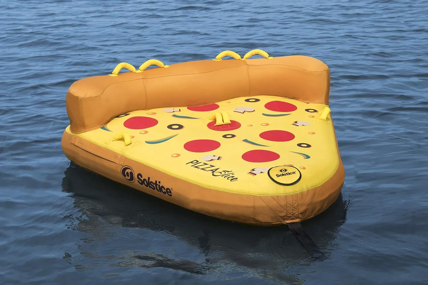 Solstice 2 Person Pizza Slice Towable Inflatable Raft, Multicolor, one Size