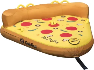 Solstice 2 Person Pizza Slice Towable Inflatable Raft, Multicolor, one Size