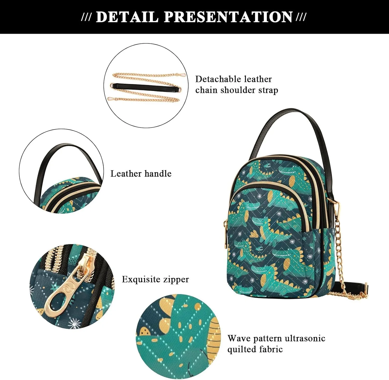 Space Planets Small Purses for Women Crossbody Bag Stylish Crossbody Bags for Women, Triple Compartment Women Crossbody Bags