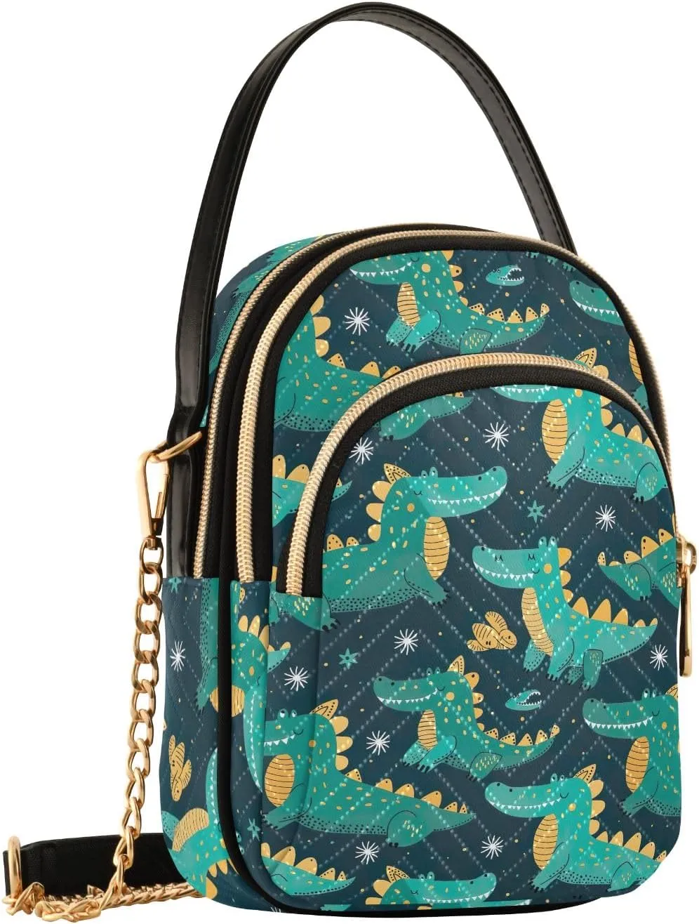 Space Planets Small Purses for Women Crossbody Bag Stylish Crossbody Bags for Women, Triple Compartment Women Crossbody Bags