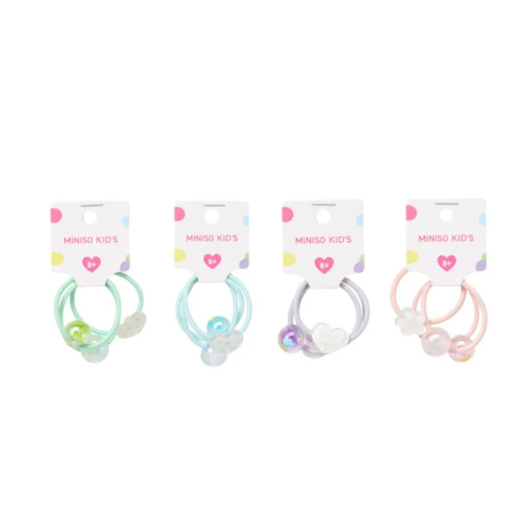 Star Bowknot Hair Ties (3 pcs)