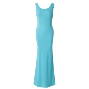 Stylish Scoop Neck Sleeveless Bowknot