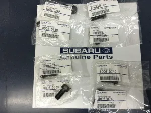 SUBARU Impreza WRX STI OEM 800610740 Flywheel Bolt kit Set Forester Legacy x8
