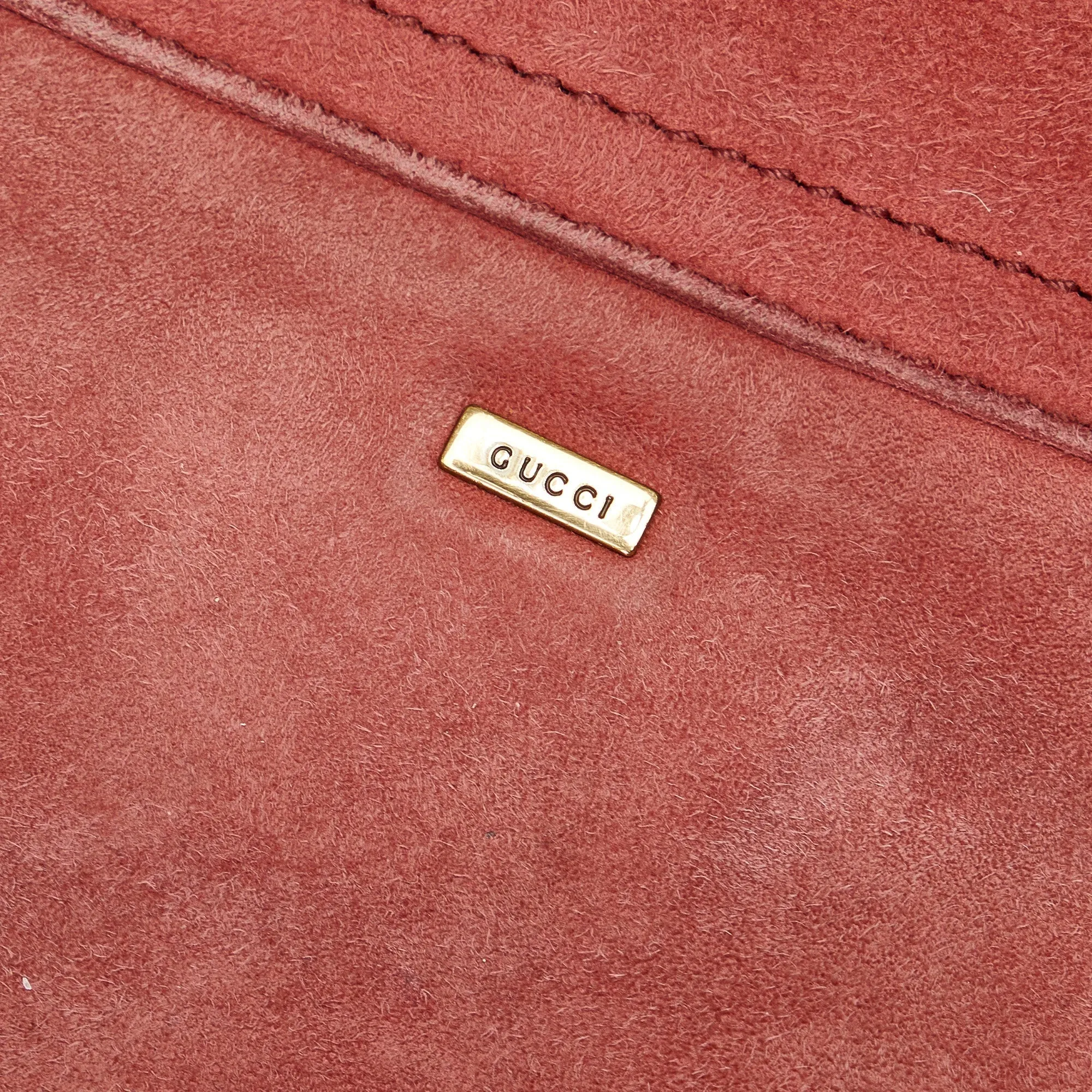 Suede Crossbody Leather Bag Attractive Crossbody Precision-engineered GUCCI