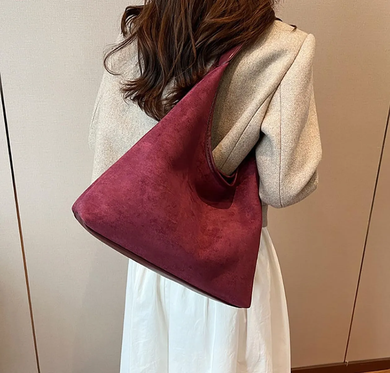 Suede Women's Work & Office Bags - Hobo, Tote & Purse