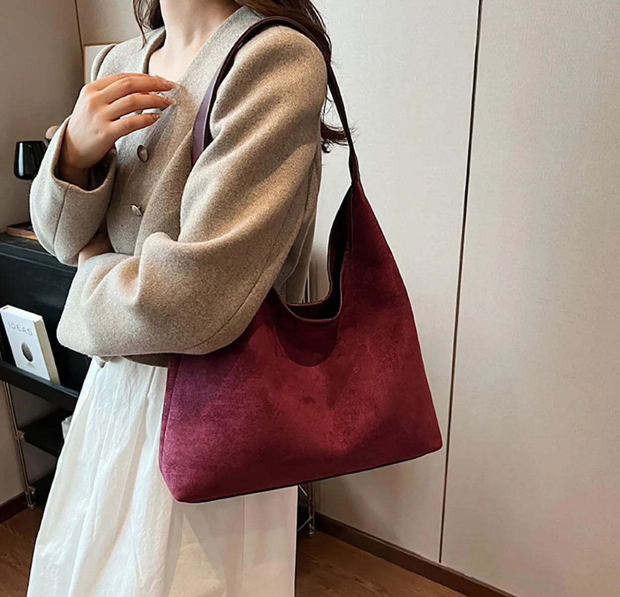 Suede Women's Work & Office Bags - Hobo, Tote & Purse
