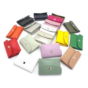 Summer collection, Genuine leather coin purse, Made in Italy, art. PO02