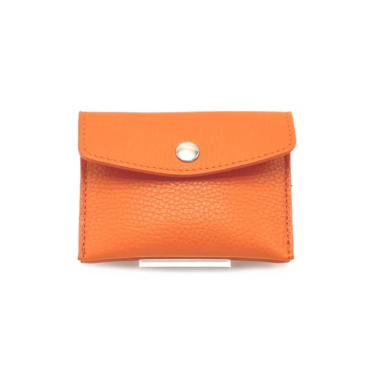 Summer collection, Genuine leather coin purse, Made in Italy, art. PO02