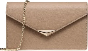 SWEETV Classic Envelope Clutch Purses for Women Elegant PU Leather Handbags for Evening, Weddings, Parties, and Formal Events