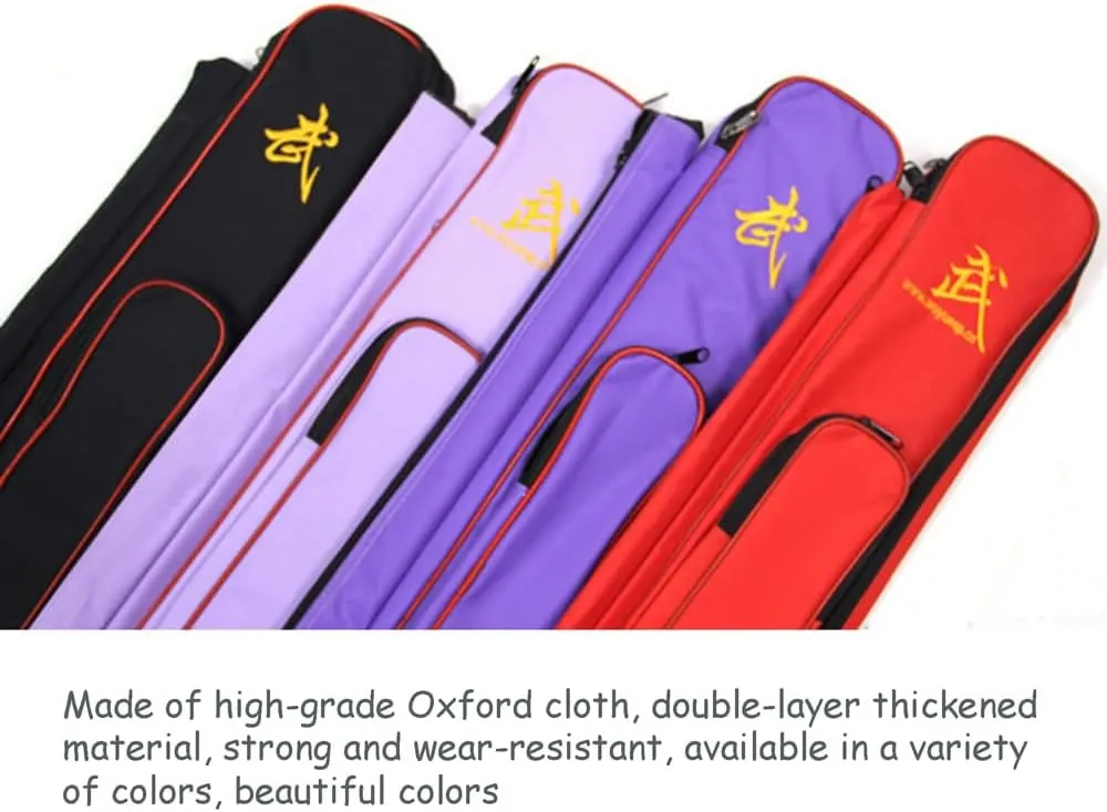 Sword Bag,Sword Storage Case,Lightweight Multifunction Sword Carrying Case,Waterproof Chinese Kung Fu Taichi Martial Arts Double Layer Carrying Shoulder Bag