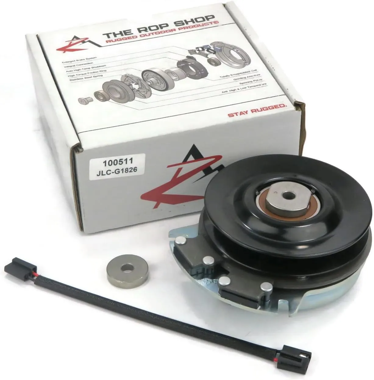 The ROP Shop | Electric PTO Clutch for Bush Hog M2761, PZ, PZ2661, CZ2149, CZ2349, CZ2355 Motor