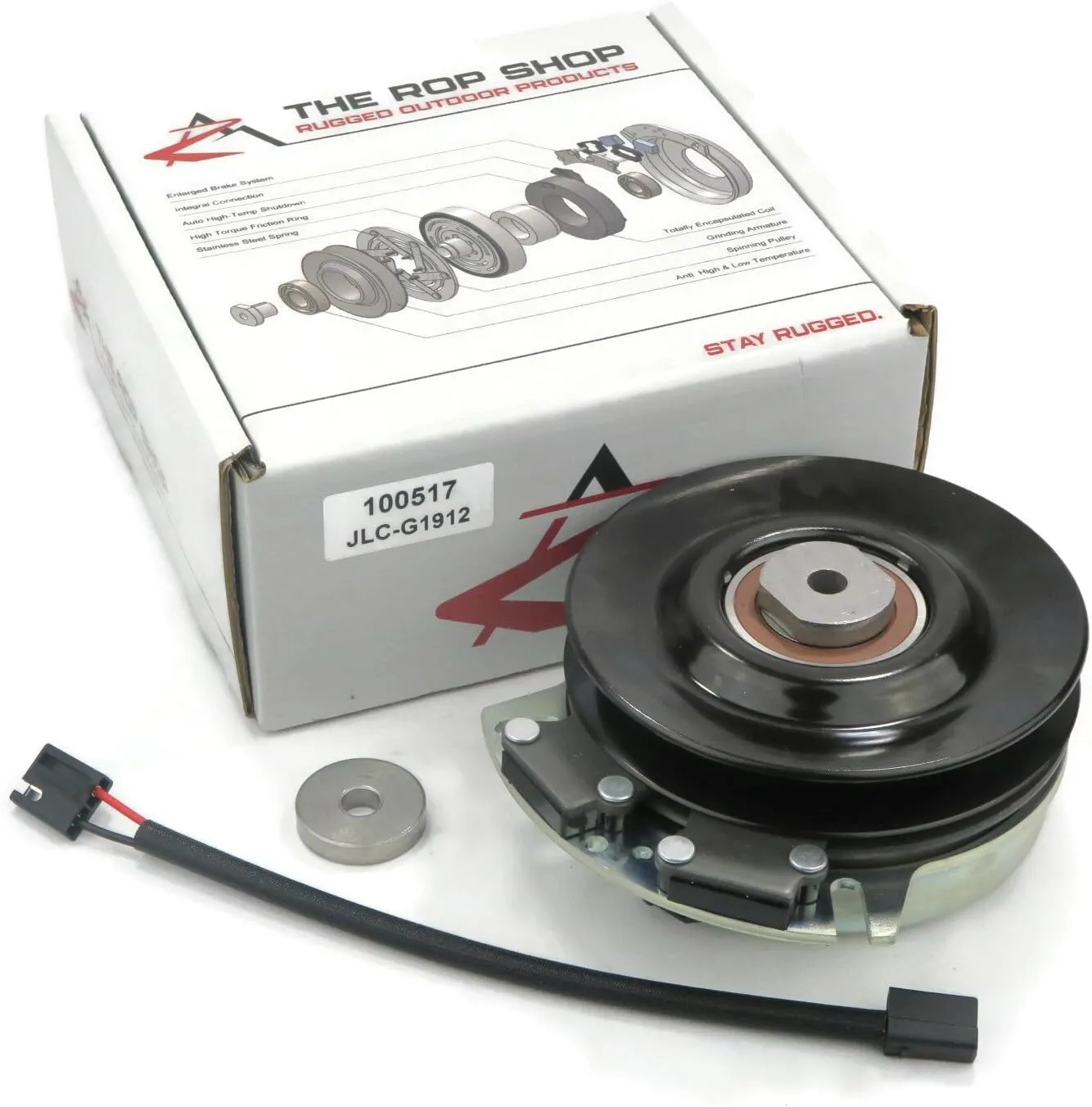 The ROP Shop | Electric PTO Clutch for Warner 5219-3, 52193, 5219-4, 52194, 5219-34, 521934