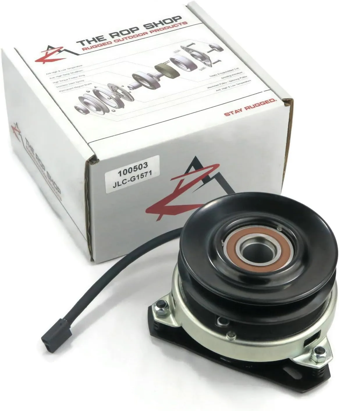 The ROP Shop | Electric PTO Clutch Replaces Warner 5215-73, 521573 - Lawn Mower Engine Motor