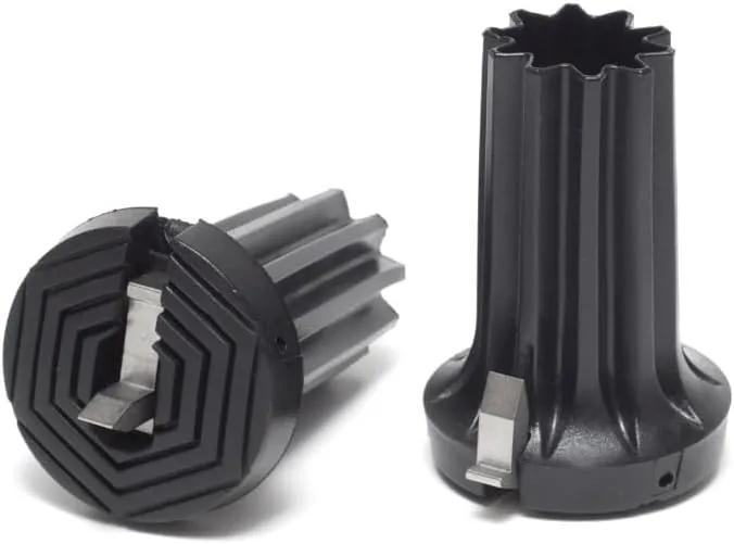 The Wright Stuff Retractable Ice and Snow Spike Tip for Canes and Crutches