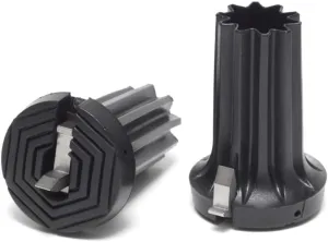 The Wright Stuff Retractable Ice and Snow Spike Tip for Canes and Crutches