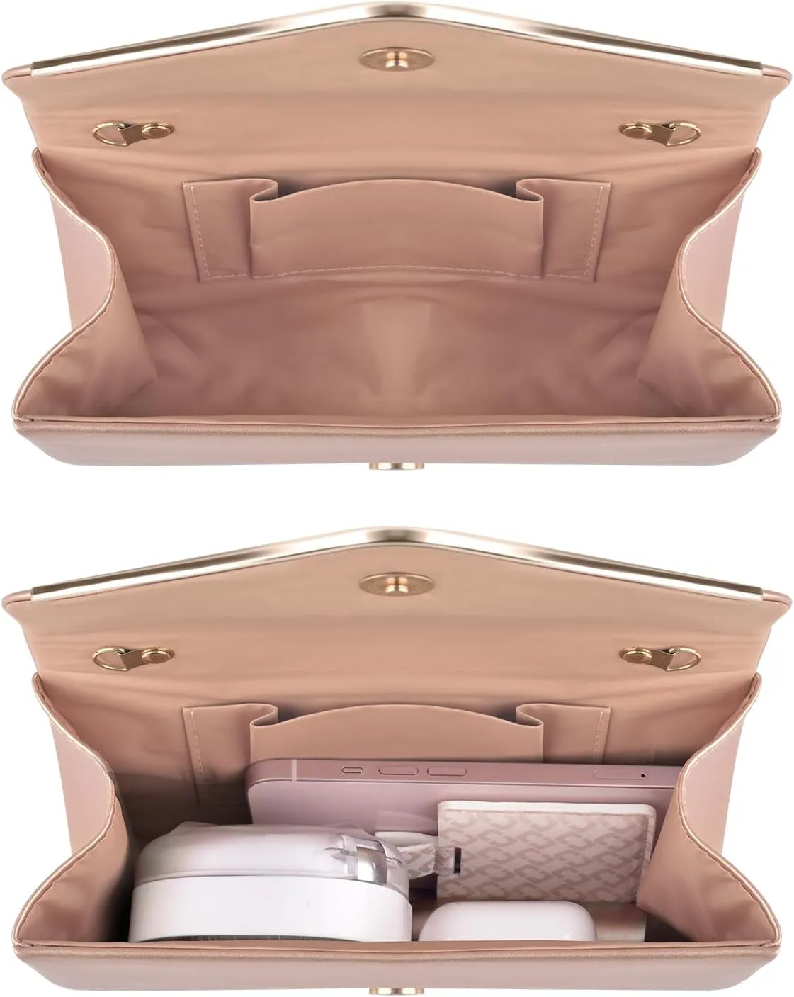 TINDTOP Evening Clutch Purses for Women Handbags for Formal Wedding Party Cocktail Prom Crossbody Shoulder Envelope Bag