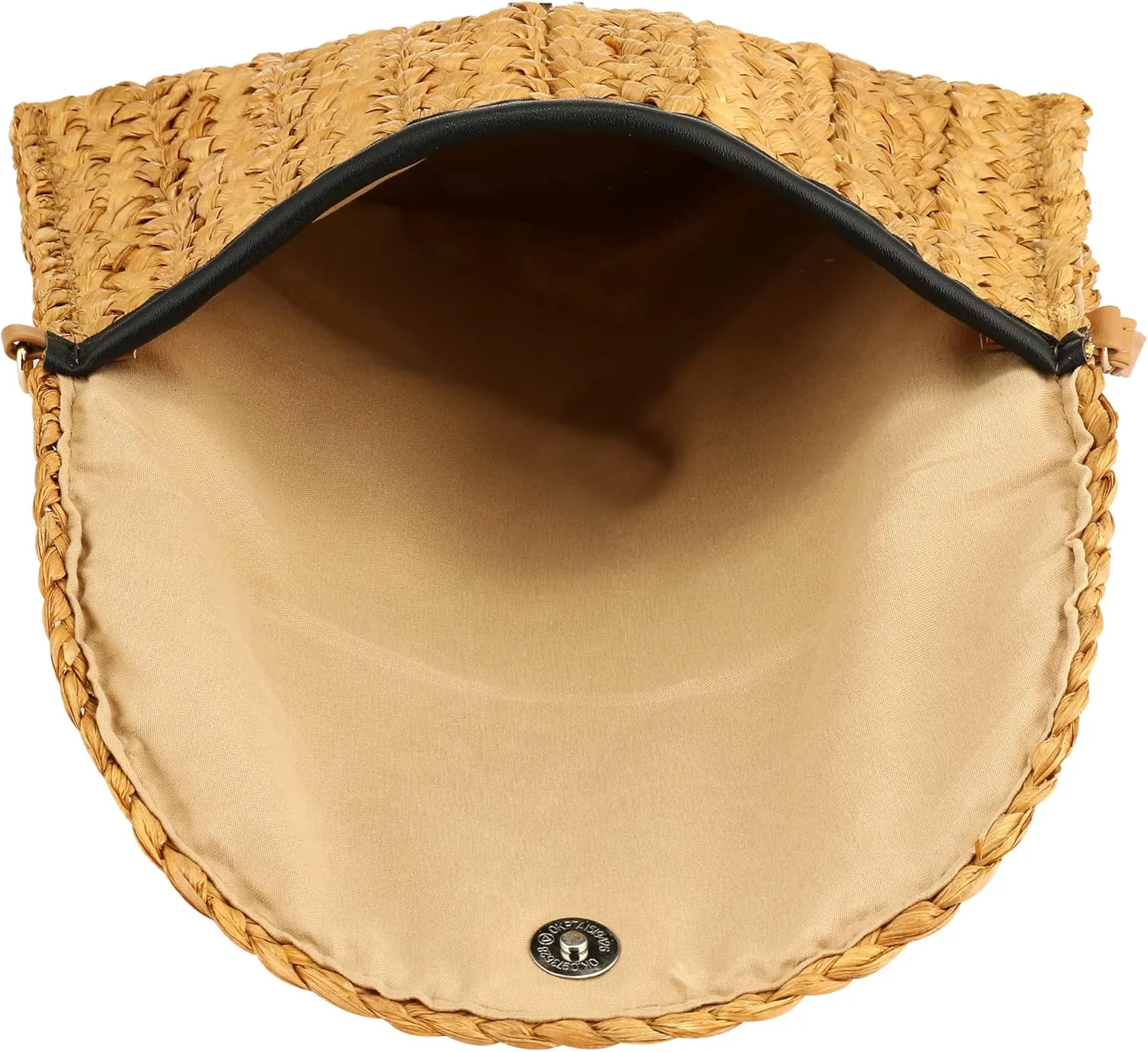 Tmore Weave Handbag,Straw Clutch Summer Evening Handbag Summer Beach Party Purse Woven Straw Bag Envelope