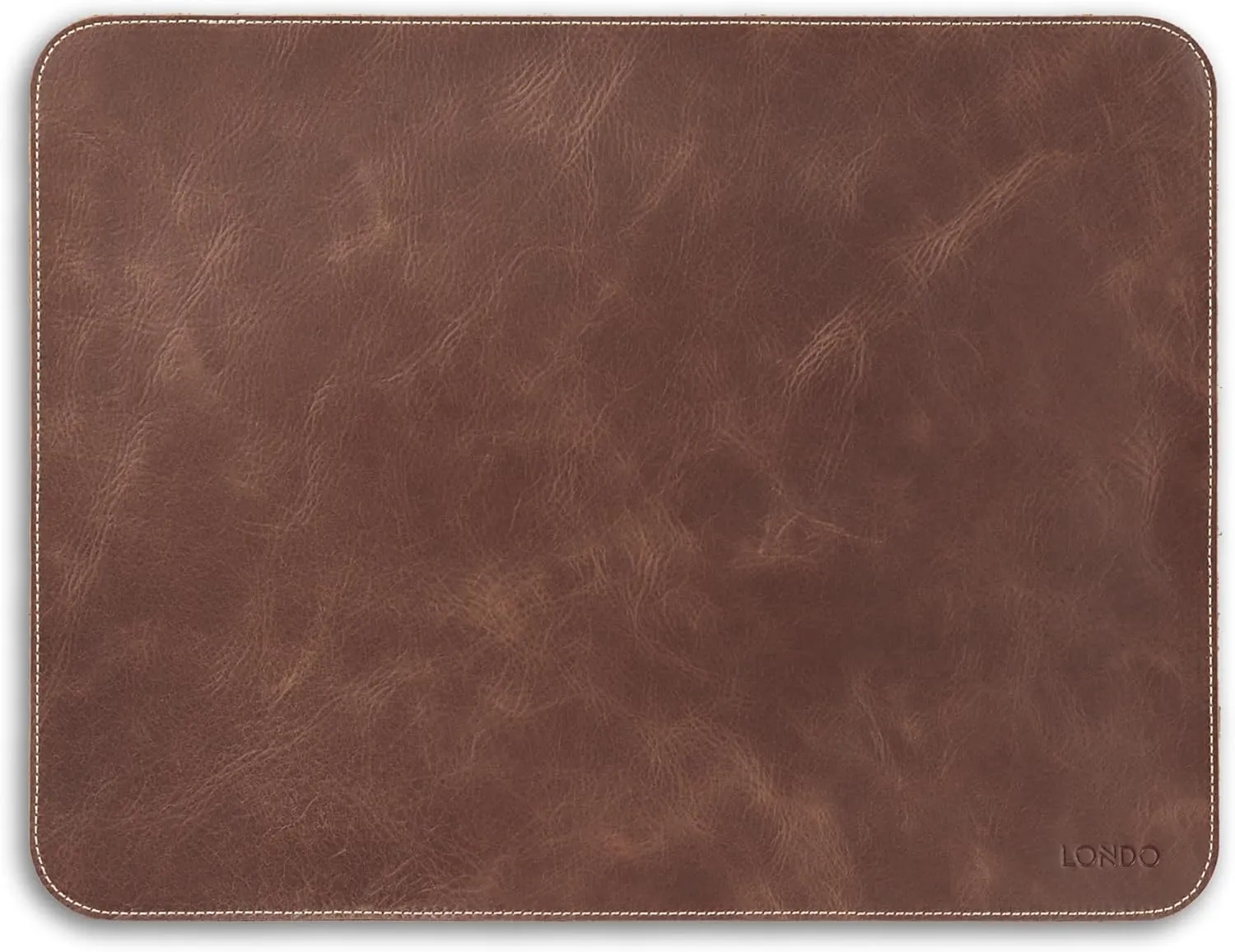 Top Grain Leather Mouse Pad – Desk Mat for Keyboard and Mouse, Large Leather Office Desk Pad