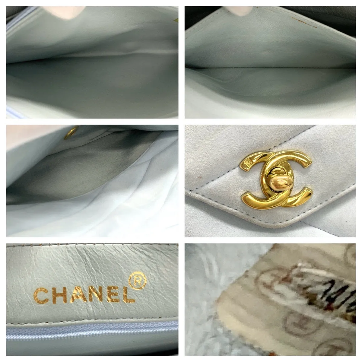 Top Quality Chanel Vintage Suede Fringe Crossbody Bag