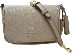 Tory Burch Women's Pebbled Leather Thea Flap Crossbody Shoulder Bag