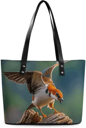Tote Bag for Women Hunting Flying Wild Handbags Aesthetic Tote Fashion Shoulder Bags for Beach Work Travel